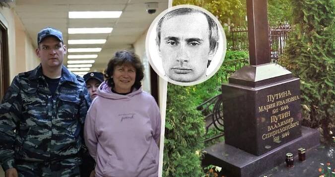 „Vezměte si ho,“ napsala na hrob Putinových rodičů. Irině hrozí 5 let v lágru a nesmí na internet