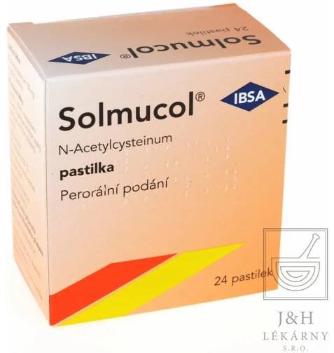 SOLMUCOL ORM 100MG PAS 24