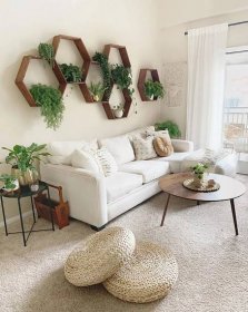 Find out Where to Buy Every Single Thing in This Plant-Filled Bohemian Living Room | Hunker Country Living Room, Living Room Inspo, Living Room Decor Apartment, Living Room Inspiration, Living Room Chairs, Cozy Living, Decor Room, Cozy Apartment, Living Room With Plants