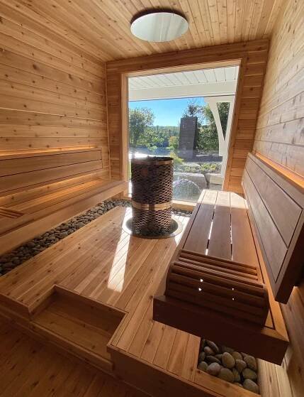 Sauna inspiration | Photos and ideas of different saunas | Ikikiuas