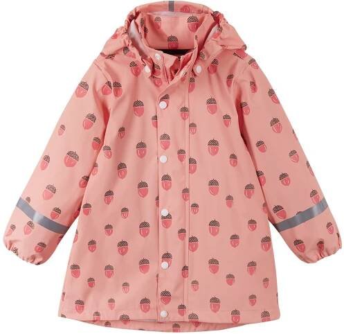 Dívčí bunda do deště Reima Vatten - Peach Pink