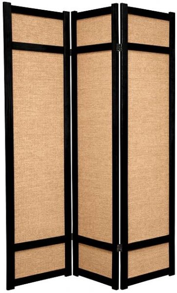 6 ft. Tall Jute Shoji Screen