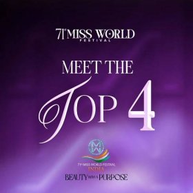 71st Miss World: meet the Top 4