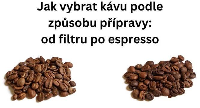 Jak vybrat kávu podle způsobu přípravy: Od kávovaru po filtr