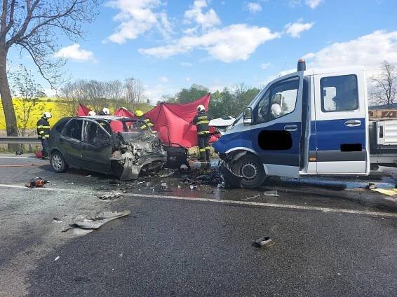Tragická nehoda se stala po 15. hodině na silnici I/4 u obce… | POŽÁRY.cz - ohnisko žhavých zpráv | hasiči aktuálně