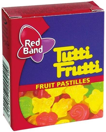 Bonbóny Tutti Frutti ovocné | 15 g | Albert
