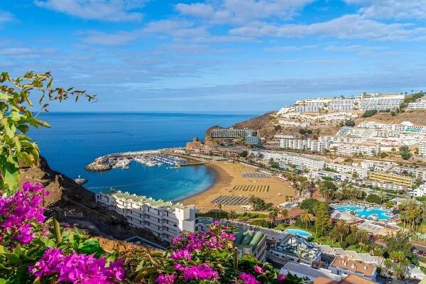Puerto Rico (pláže, hotely) - Gran Canaria