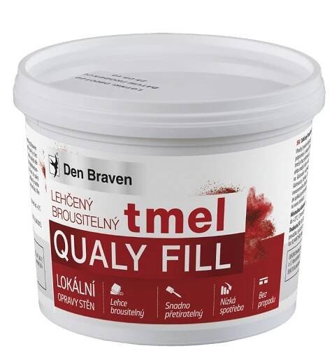 Tmel šlehaný sádrový brousitelný 500 ml