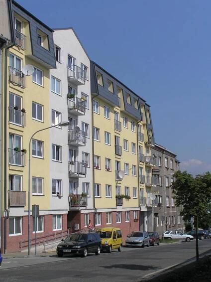 Pohled na průčelí - ulice K Nemocnici