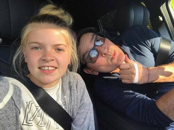 Driving Miss Lola! Charlie Sheen Hams It Up for Sweet Car Selfie with His Youngest Daughter
