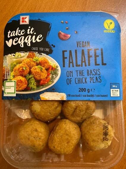 Podrobné informace o potravině Falafel
