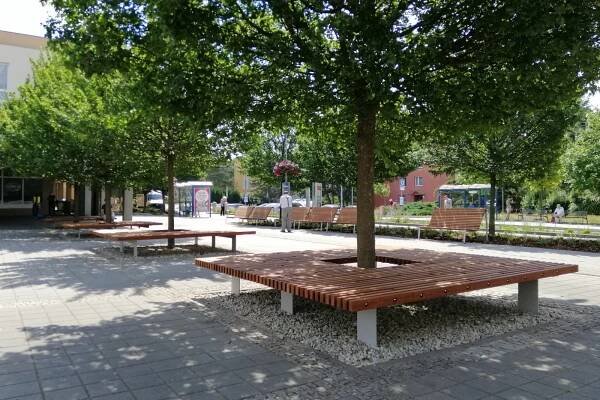 Brno - Kulturní dům Rubín - Městský mobiliář STREETPARK