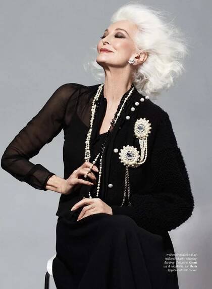 Carmen Dell'Orefice - Iconic Focus - Top Modeling Agency in New York and Los Angeles for 30 to 90+ Year Old Models