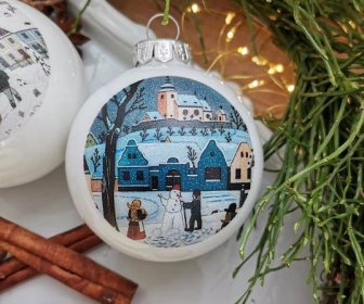 Liberecký výrobce vánočních ozdob Glassor připravil nově Ladovy ozdoby