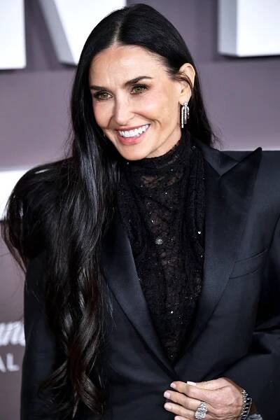 Demi Moore arrives for the Los Angeles Premiere of Paramount+'s television series 