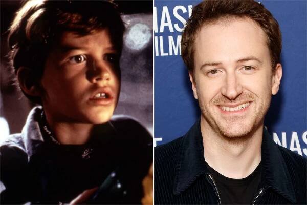 Joseph Mazzello as Tim Murphy in 'Jurassic Park'; Joseph Mazzello at a screening of 'Unexpected' at Franklin Theatre on Oct. 2, 2022 in Franklin, Tenn.