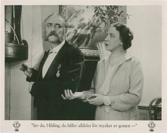 Victor Sjöström, Pauline Brunius - Dědic krve - Fotosky