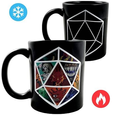 Hrnek Dungeons & Dragons - Magic, měnící se