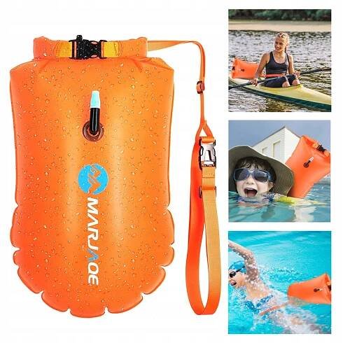 Plavecká bójka s suchou kapsou 72 cm