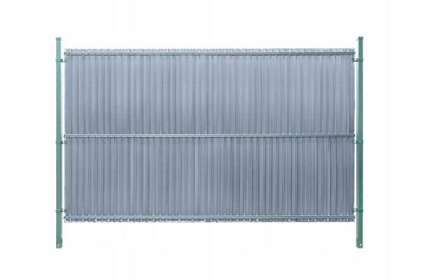 KRYT PLOTOVÝCH PANELŮ 173 x 250 44/62 ŠEDÝ Celý komplet + návod