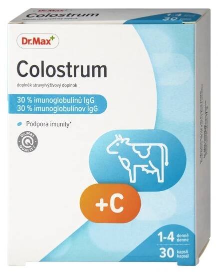 Dr. Max Colostrum 1×30 cps, podpora imunity