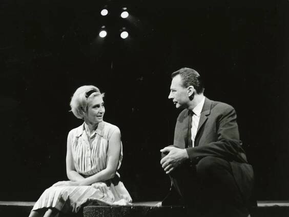 Po páde - 1964 -Viera Strnisková(Holga),Ladislav Chudík (Quentin)