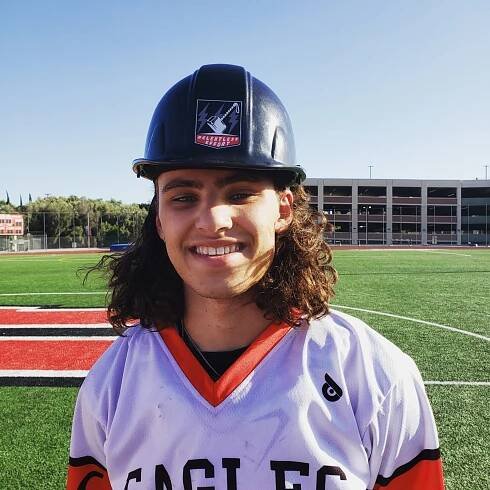 Jonathan James wearing the Relentless Effort Bucket
