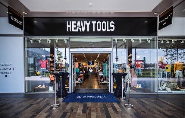 Značka Heavy Tools otevřela ve štěrboholské Fashion Aréně svou první outletovou prodejnu