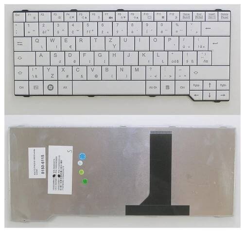 česká klávesnice Fujitsu Siemens Amilo PA3515 PA3553 PI3525 PI3540 SA3650 bílá CZ/SK