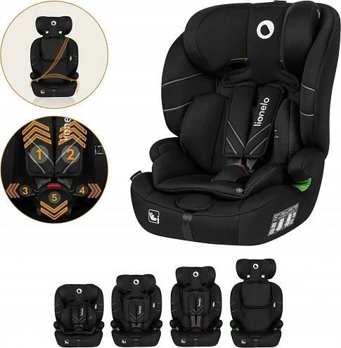 Lionelo Levi one i-size 2023 black carbon