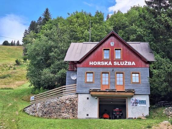 Modernizace stanice Horní Domky, oblast Krkonoše