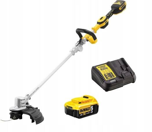 Křovinořez na trávy DeWalt DCMST561P1 18V akumulátorová baterie 5Ah MALÁ