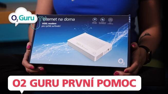 O2 Modem ZTE H267A: Zapojení a první spuštění