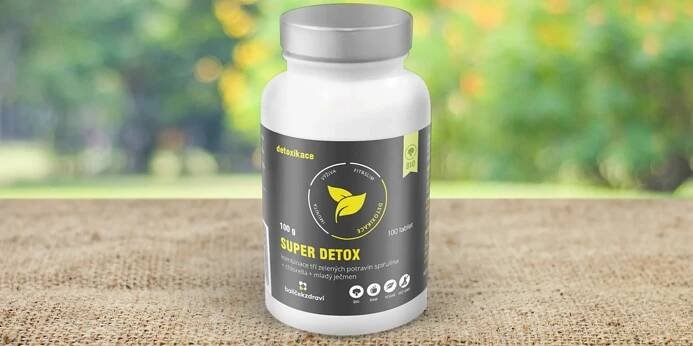 Bio Super Detox: tablety podporující trávení