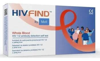 Diagnostický test Test na detekci HIV z krve - 1ks