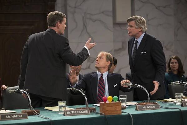 Dylan Baker, Greg Kinnear and Treat Williams in "Confirmation."