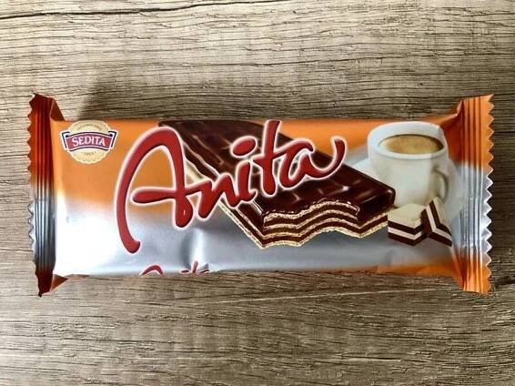 Sedita Anita Oplatky s nugátovou krémovou náplní 50 g