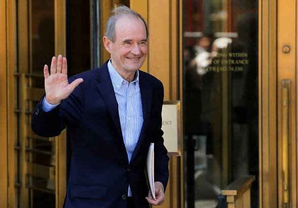 Lawyer David Boies walks out of the Southern District of New York court, in New York
