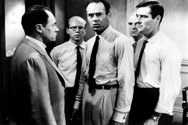 12 ANGRY MEN, (aka TWELVE ANGRY MEN), E.G. Marshall, John Fiedler, Henry Fonda, Ed Begley, Robert We