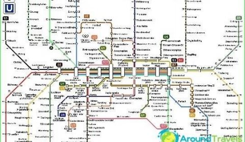 Metro Mnichov: schéma, popis, fotografie. Mapa metra v Mnichově