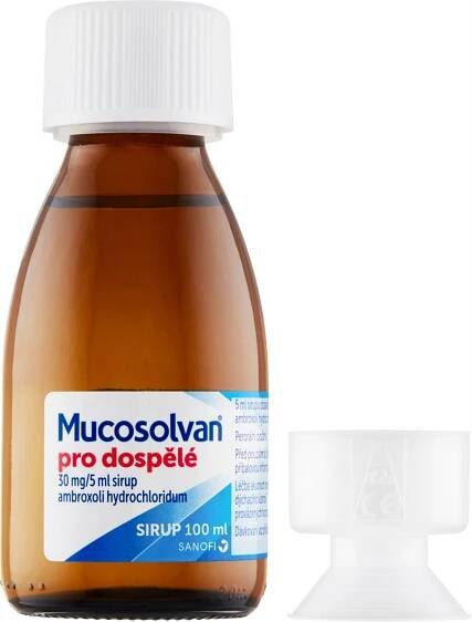 Mucosolvan Pro Dospělé 30 mg sirup 100 ml