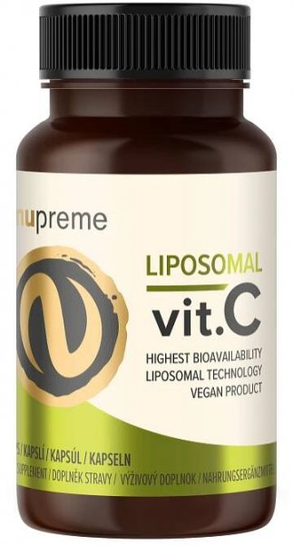 Nupreme Vitamín C liposomální 30 cps. od 229 Kč