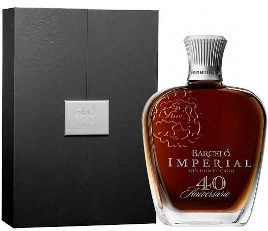 Ron Barceló Imperial 40 Aniversario 43 % 0,7 l dárková kazeta od 2 579 Kč