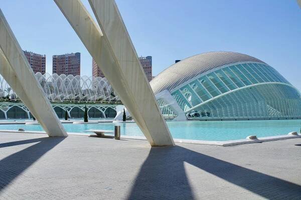 Moderní Architektura Ve Valencii, španělsko · Základová fotografie zdarma