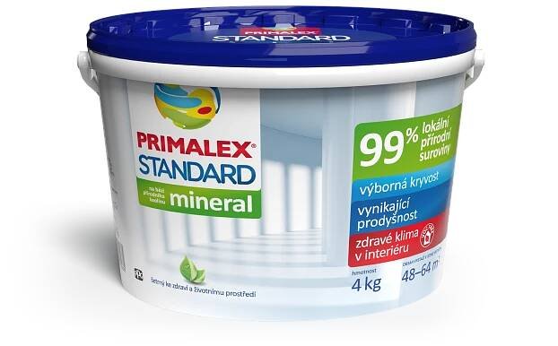 Primalex Standard v novém: moderní design reflektuje čistě minerální složení | newsroom doblogoo