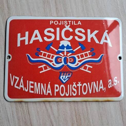 Smaltovaná cedulka - Sběratelství