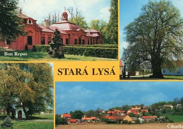 STARÁ LYSÁ  - Pohlednice místopis