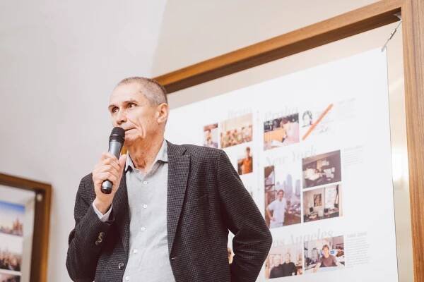 Vernisáž výstavy Michal Sedláček, architekt – nástup do třetí třetiny 14/11/2019 | KAM Brno 