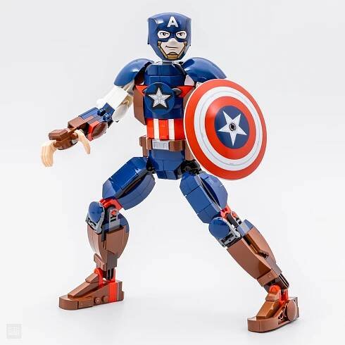 Velmi rychle testováno: LEGO Marvel 76258 Stavební figurka Captain America