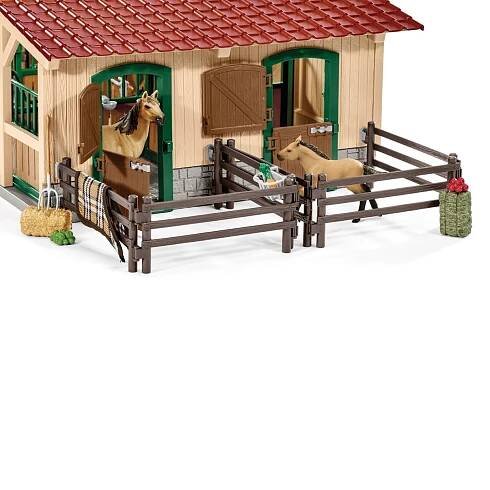 Schleich 42195 Stáj s koňmi a příslušenstvím č.4